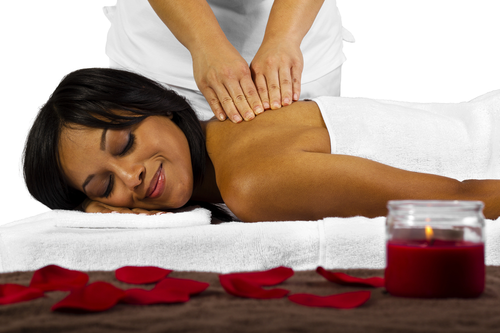 Massage met natuurlijke producten